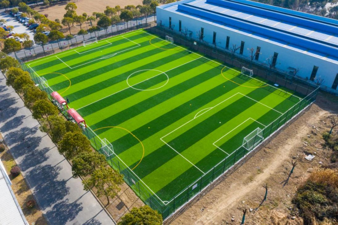 Non-infill 60mm Durable Sport Football Soccer Artificial Grass Synthetic Lawn